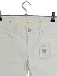 Blue Fire Jasmin Damen Jeans Slim Fit Weiß W29 7/8 L25 2