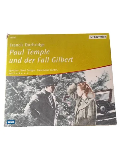 Paul Temple und der Fall Gilbert Francis Durbridge Hörspiel CD WDR