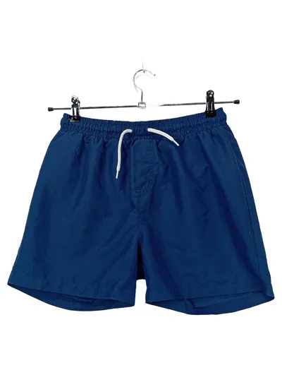 Hummel Badeshorts Kinder Jungen Gr. 176 Blau Polyester Schwimmhose