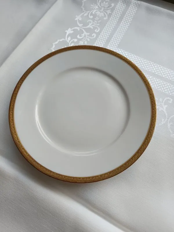 Edelstein Bavaria Porzellan Essteller 2181 Weiß 20cm Klassisch Elegant Festlich 2