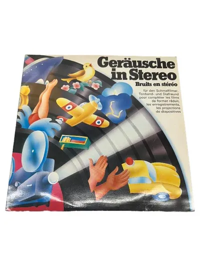 Geräusche in Stereo LP Vinyl Schmalfilm Tonband Diafreund Europa