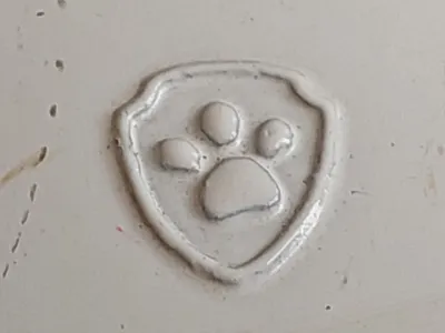 PAW Patrol Everest Schneemobil Spielzeugauto Figur Weiß Kunststoff 6x8cm