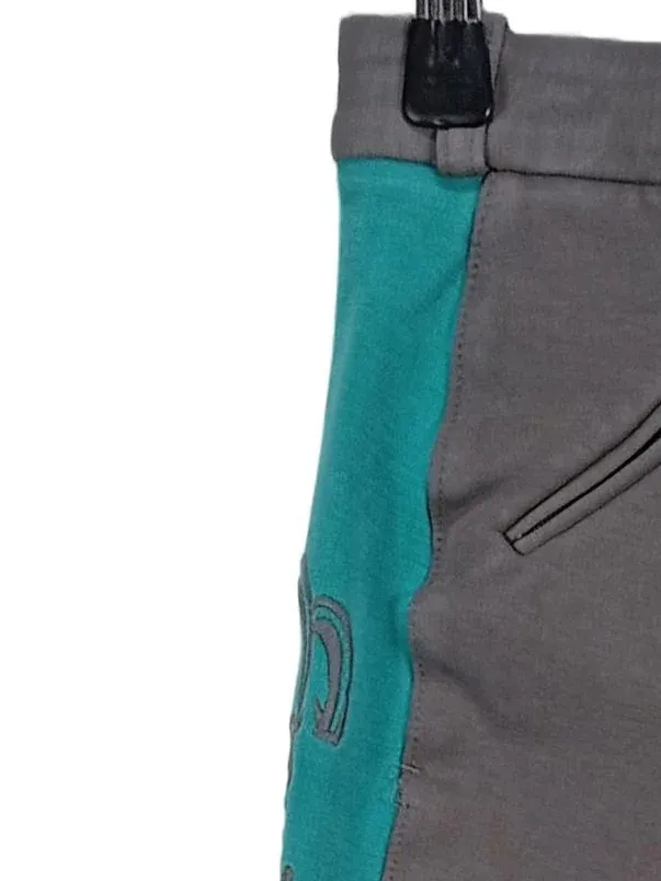 Equilibre Kinder Reithose Gr. 164 Grau Uni Baumwolle Sportlich 3