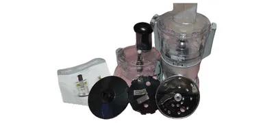 Küchenmaschine Spiralschneider Zubehör Anleitung Silber Gebraucht