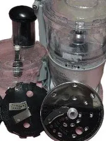 Küchenmaschine Spiralschneider Zubehör Anleitung Silber Gebraucht