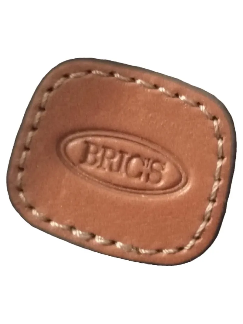 Bric's Reisetasche Klassisch Oliv Lederdetails Groß 60x35cm Weekender 2