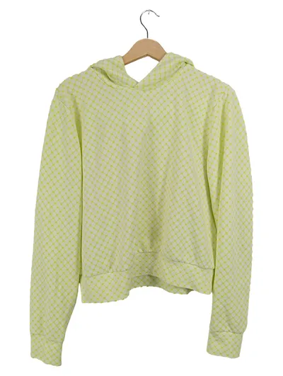 COLMAR Originals Damen Kapuzenpullover Hoodie Gr. L Gelb Cropped