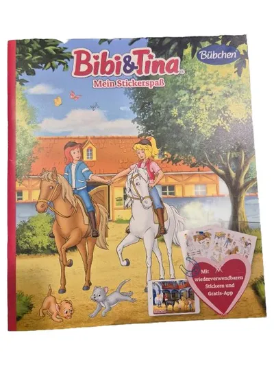 Bibi & Tina Mein Stickerspaß Stickerbuch Bübchen Kinder