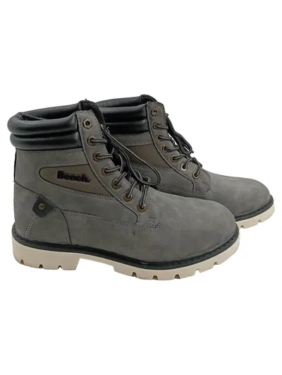 Bench Herren Stiefel Boots Gr. 41 Grau Outdoor Urbanwear Schnürung