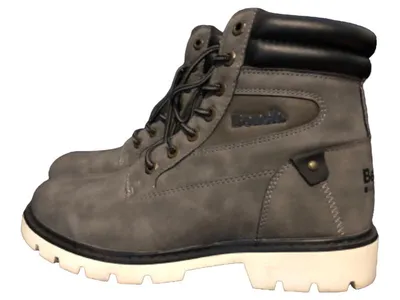 Bench Herren Stiefel Boots Gr. 41 Grau Outdoor Urbanwear Schnürung