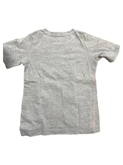 STACCATO Kinder T-Shirt Kurzarm Baumwolle Meliert Grau Gr. 116/122