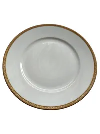 Edelstein Essteller Porzellan 31cm Serie 2181 Weiß Elegant Festlich Uni 1