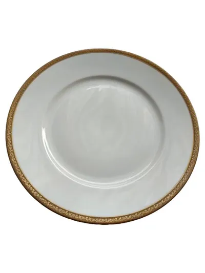 Edelstein Essteller Porzellan 31cm Serie 2181 Weiß Elegant Festlich Uni