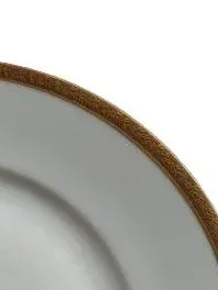 Edelstein Bavaria Essteller 2181 Uni Porzellan Weiß 25 cm Festlich