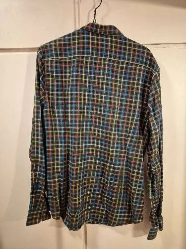 Ben Sherman Herren Freizeithemd Kariert Langarm Baumwolle Gr. XL