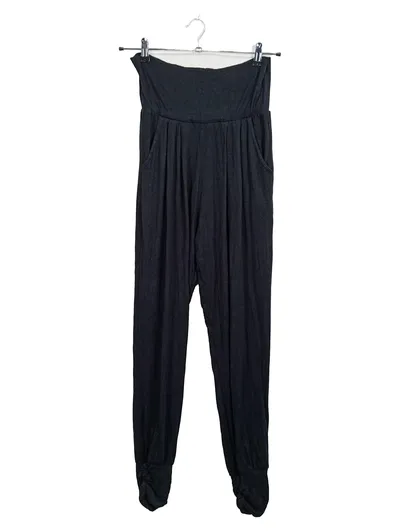 Crivit Damen Yogahose Haremshose Schwarz Gr. S 36 Sport Freizeit