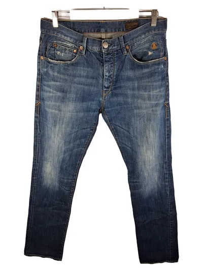 Herrlicher Destroyed Jeans Herren W34/L32 Blau Used Look Denim