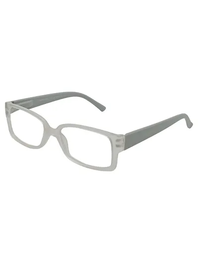Markenlos WPP504189 Brillengestell Klassisch Uni Grau Damen 13 cm