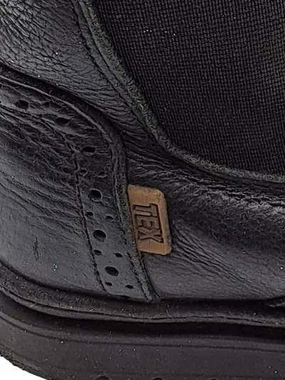 Bisgaard Chelsea Boots Kinder Leder gefüttert Schwarz Gr. 29 Brogue