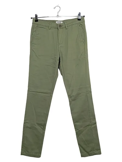 Jack & Jones Herren Chino Stoffhose Oliv W28/L32 Slim Fit
