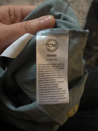 Ingres Weiss (Tchibo/TCM) Langarmshirt Kinder Gr. 110/116 Petrol Monster