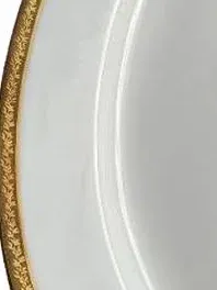 Edelstein Bavaria Elvira Servierplatte Porzellan Uni Weiß 39cm