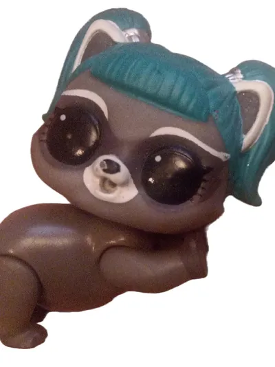 MGA LOL Surprise Pets Waschbär Katze Figuren Set 2 Stück Kinder Sammler