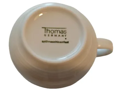 Thomas Porzellan Tasse Beige Klassisch Uni 9cm Alltag