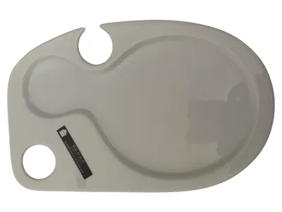 Serax Maison d'Être Servierplatte Porzellan Weiß 26x16 cm Modern Uni