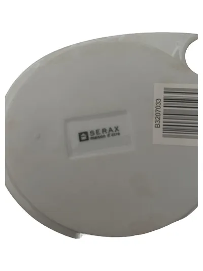 Serax Maison d'Être Servierplatte Porzellan Weiß 26x16 cm Modern Uni
