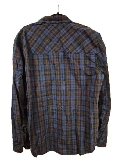 Carhartt WIP Herren Freizeithemd Kariert Slim Fit Gr. XL Blau Braun
