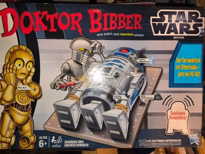 Hasbro Star Wars Doktor Bibber R2-D2 Geschicklichkeitsspiel ab 6 Jahre