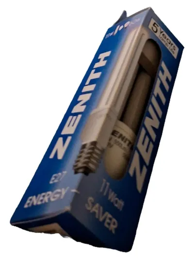 Zenith Energy Saver Leuchtmittel E27 11W Weiß Länglich 5 Jahre