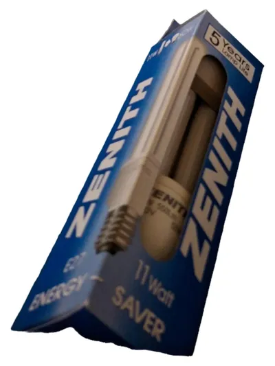 Zenith Energy Saver Leuchtmittel E27 11W Weiß Länglich 5 Jahre