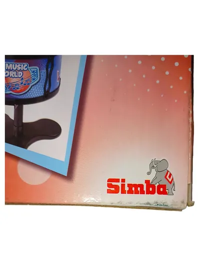 Simba My Music World Kinder Schlagzeug Drumset Blau Spielzeug NEU