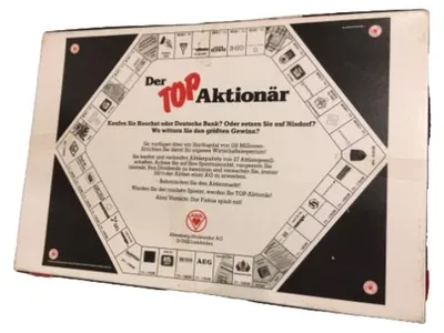 Der Top Aktionär Brettspiel ASS AG Börsenspiel Vintage Gesellschaftsspiel