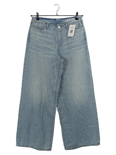 VERO MODA Damen Jeans Wide Leg Fit Hellblau Gr. 29/32 Baumwolle