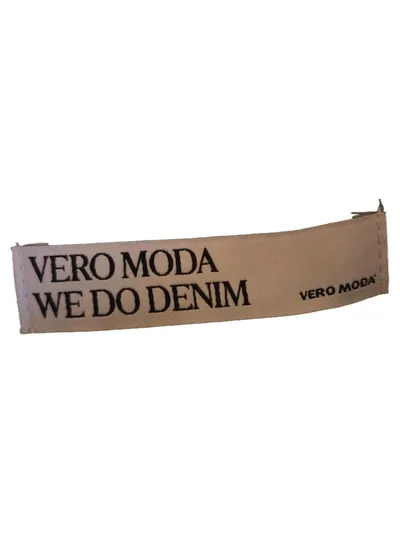 VERO MODA Damen Jeans Wide Leg Fit Hellblau Gr. 29/32 Baumwolle