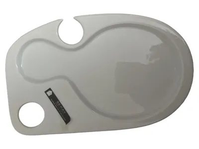 Serax Maison Servierplatte Porzellan Weiß 26x16 cm Modern Alltag