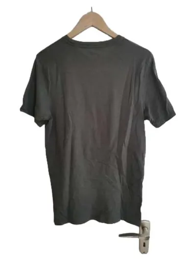 Jack & Jones Herren T-Shirt Denim Goods Logo Print Gr. L Grau