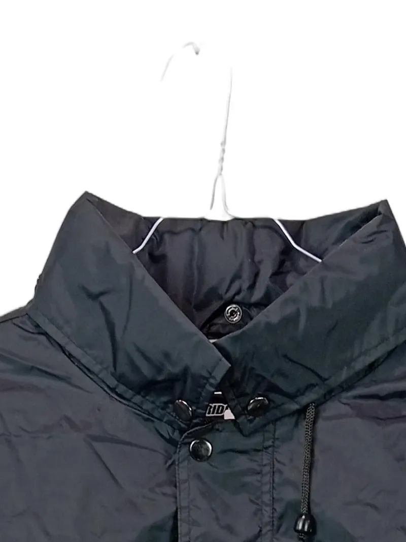 Bridgestone Windjacke Herren XL Schwarz Sportlich Nylon Kapuze Outdoor 4