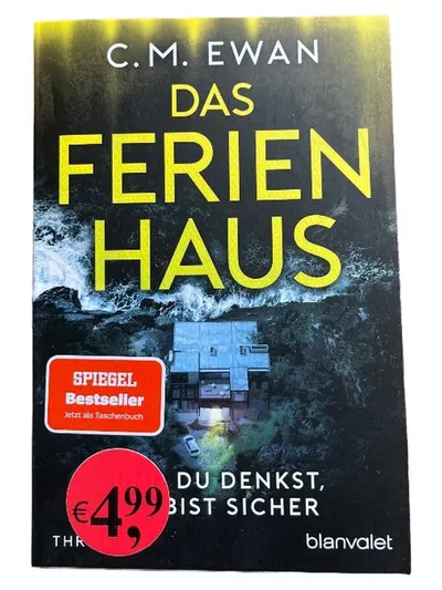 C.M. Ewan Das Ferienhaus Thriller Psychothriller Taschenbuch SPIEGEL Bestseller