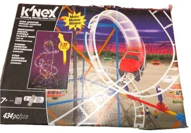 K'NEX Star Shooter Achterbahn Bausatz 434 Teile mit Motor Kinder
