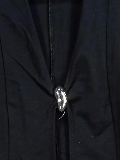 ASOS Design Damen Anzugweste Schwarz Schmuckstein Gr. 36/38 Elegant