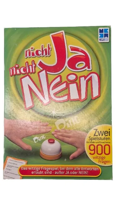 Megableu Nicht Ja Nicht Nein Partyspiel 900 Fragen Familienspiel ab 7
