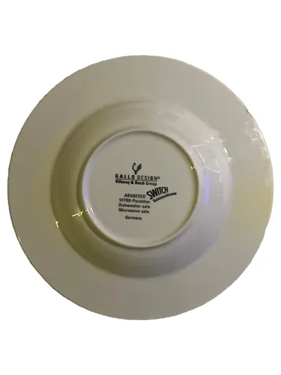 Gallo Design Villeroy & Boch Switch Arabesco Suppenteller Grün 24cm Porzellan
