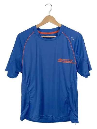 Pro Touch Force Herren Sport Shirt Kurzarm Blau Orange Gr. L