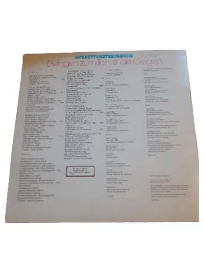 Erklingen zum Tanze die Geigen - Operetten Star Parade Vinyl LP Amiga