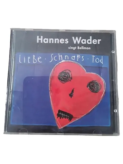 Hannes Wader singt Bellman - Liebe Schnaps Tod CD Folk Musik