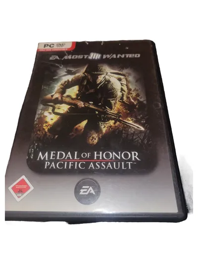 EA Games Medal of Honor Pacific Assault PC Shooter WWII